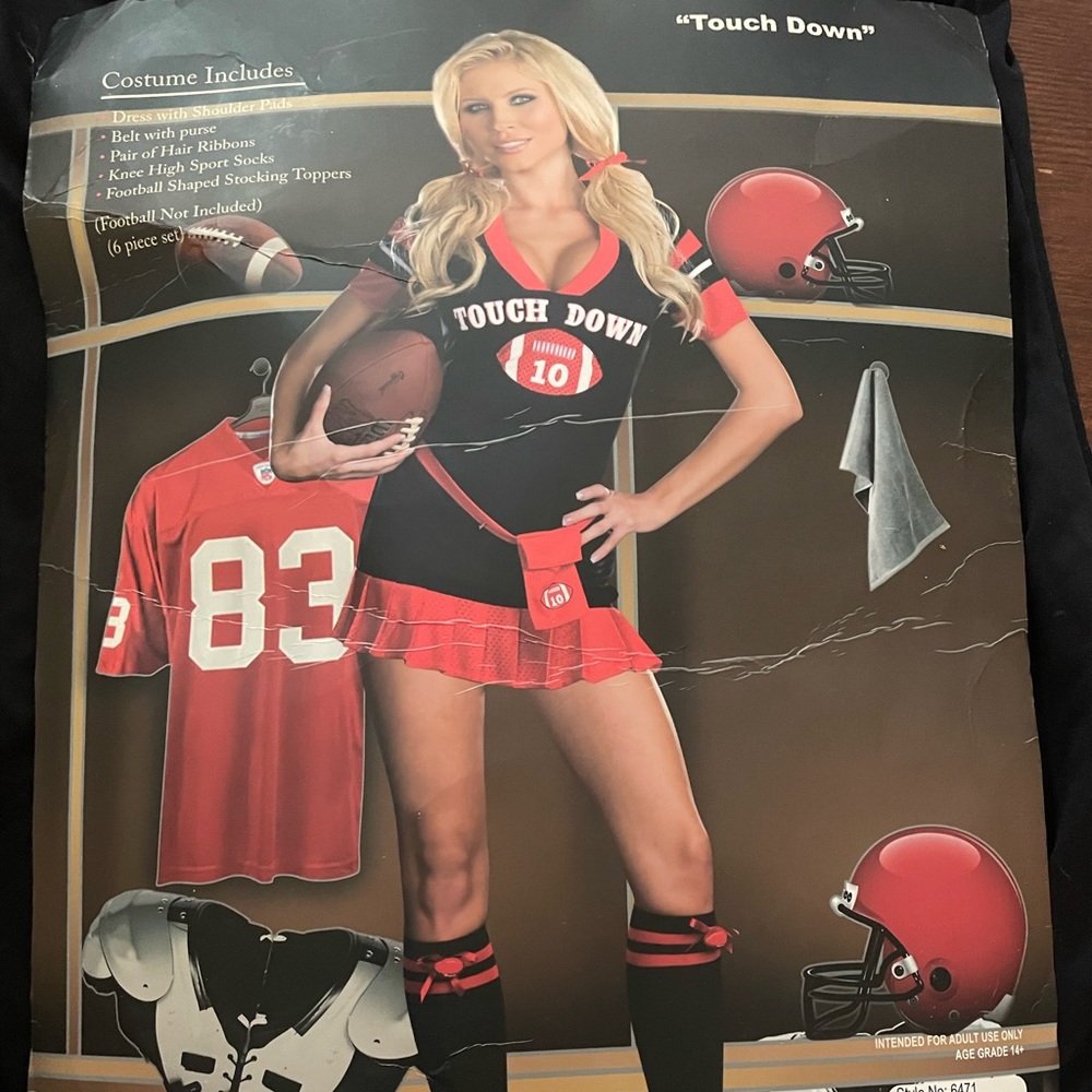 Dreamgirl Touch down Halloween costume